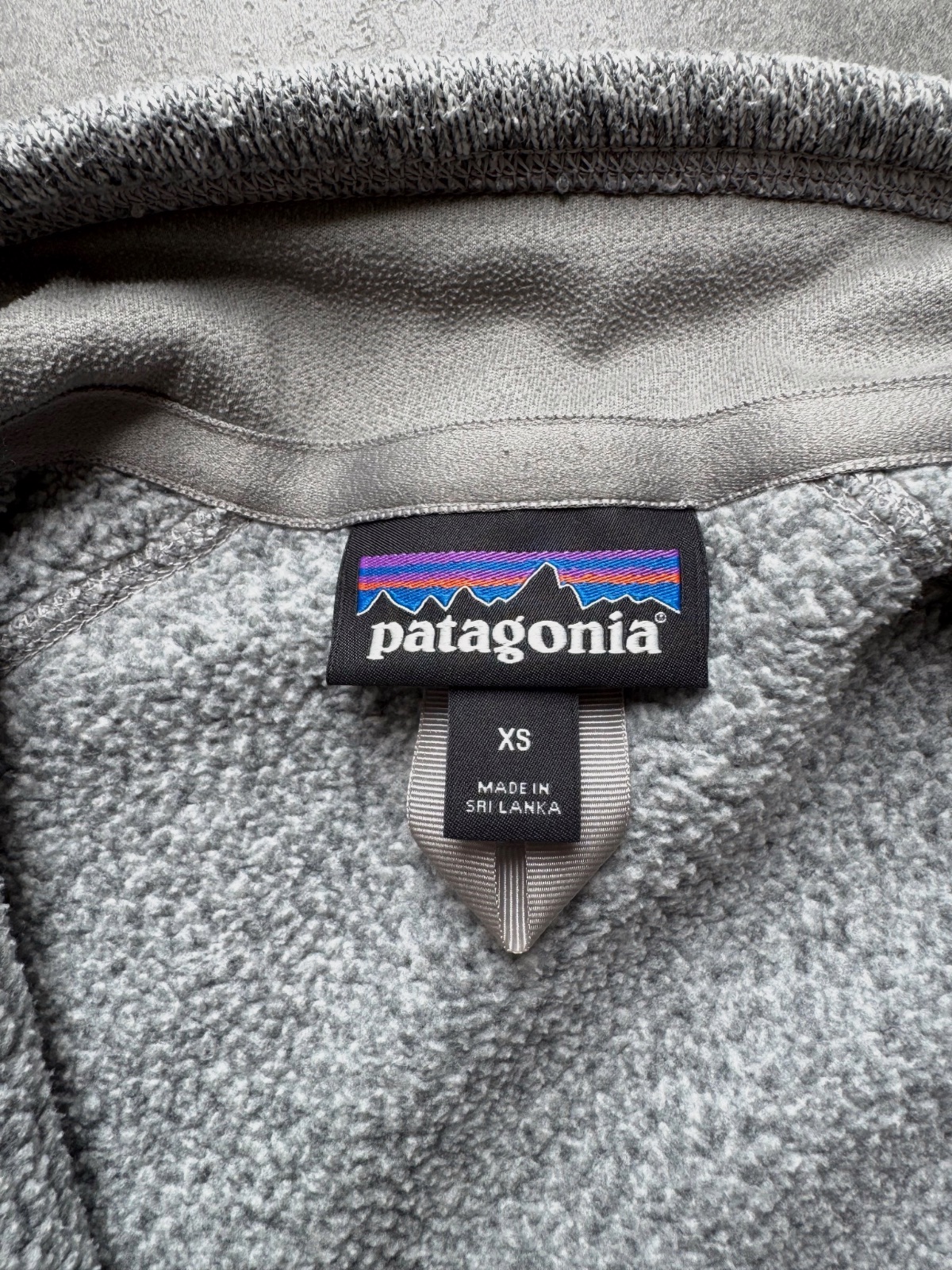 Polaire grise Patagonia à zip poches hiver polyester taille XS homme très bon ét – Patagonia – taille XS 7