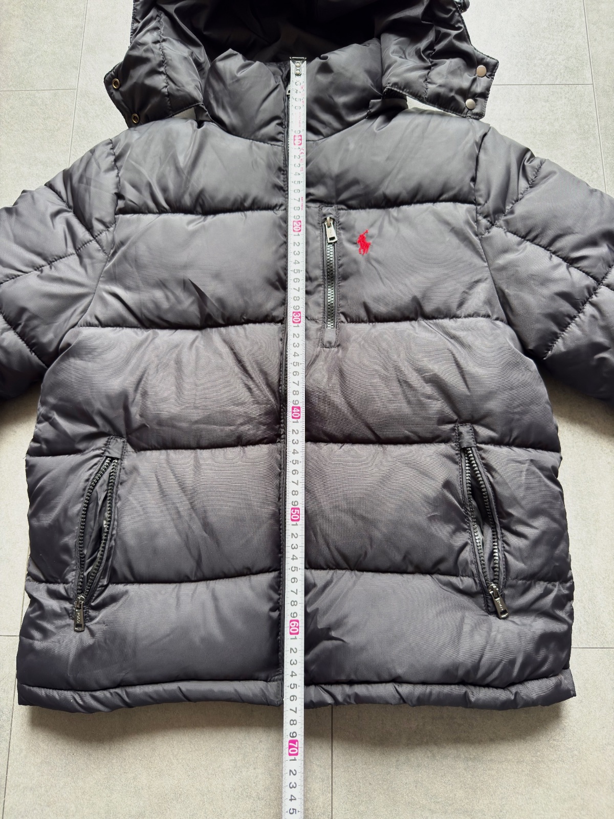 Doudoune noir Ralph Lauren à  capuche hiver poches taille S homme très bon état – Ralph Lauren – taille S 7