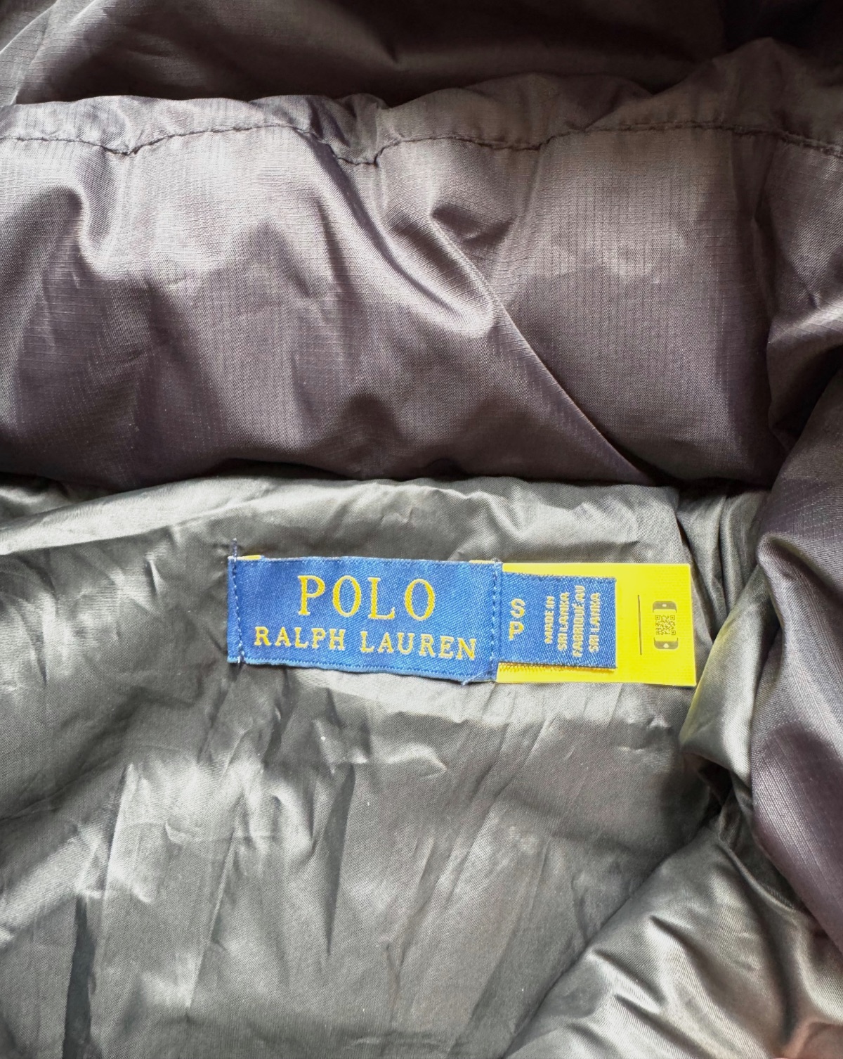 Doudoune noir Ralph Lauren à  capuche hiver poches taille S homme très bon état – Ralph Lauren – taille S 9