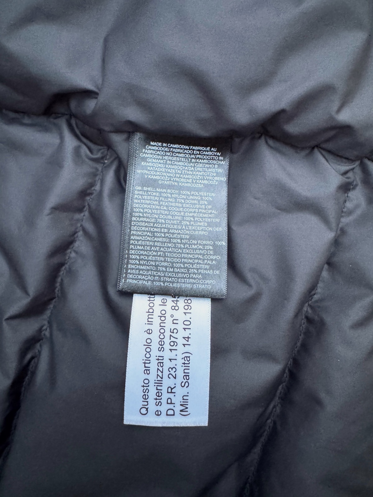 Doudoune noir The North Face 550 hiver poches taille L femme très bon état  – The North Face – taille L 9