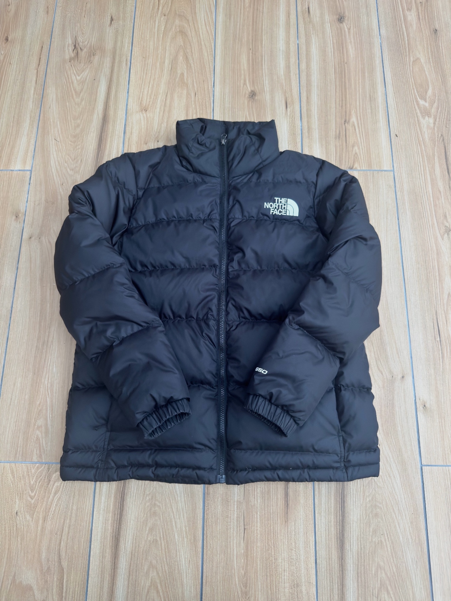Doudoune noir The North Face 550 hiver poches taille L femme très bon état 