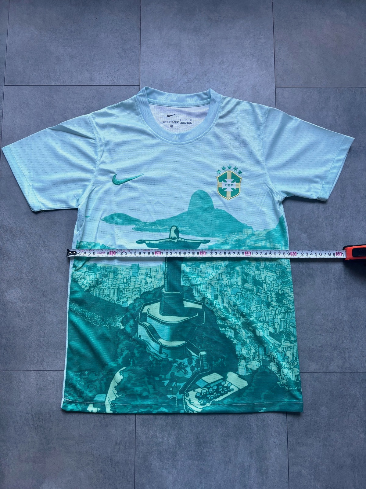 Maillot concept du Brésil bleu vert taille S homme neuf avec étiquette – Nike – taille S 5