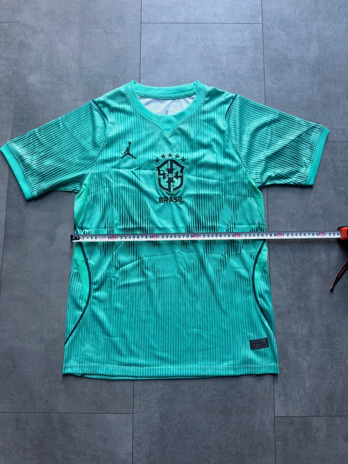 Maillot concept Brésil bleu vert taille S homme neuf avec étiquette  – Jordan – taille S 5