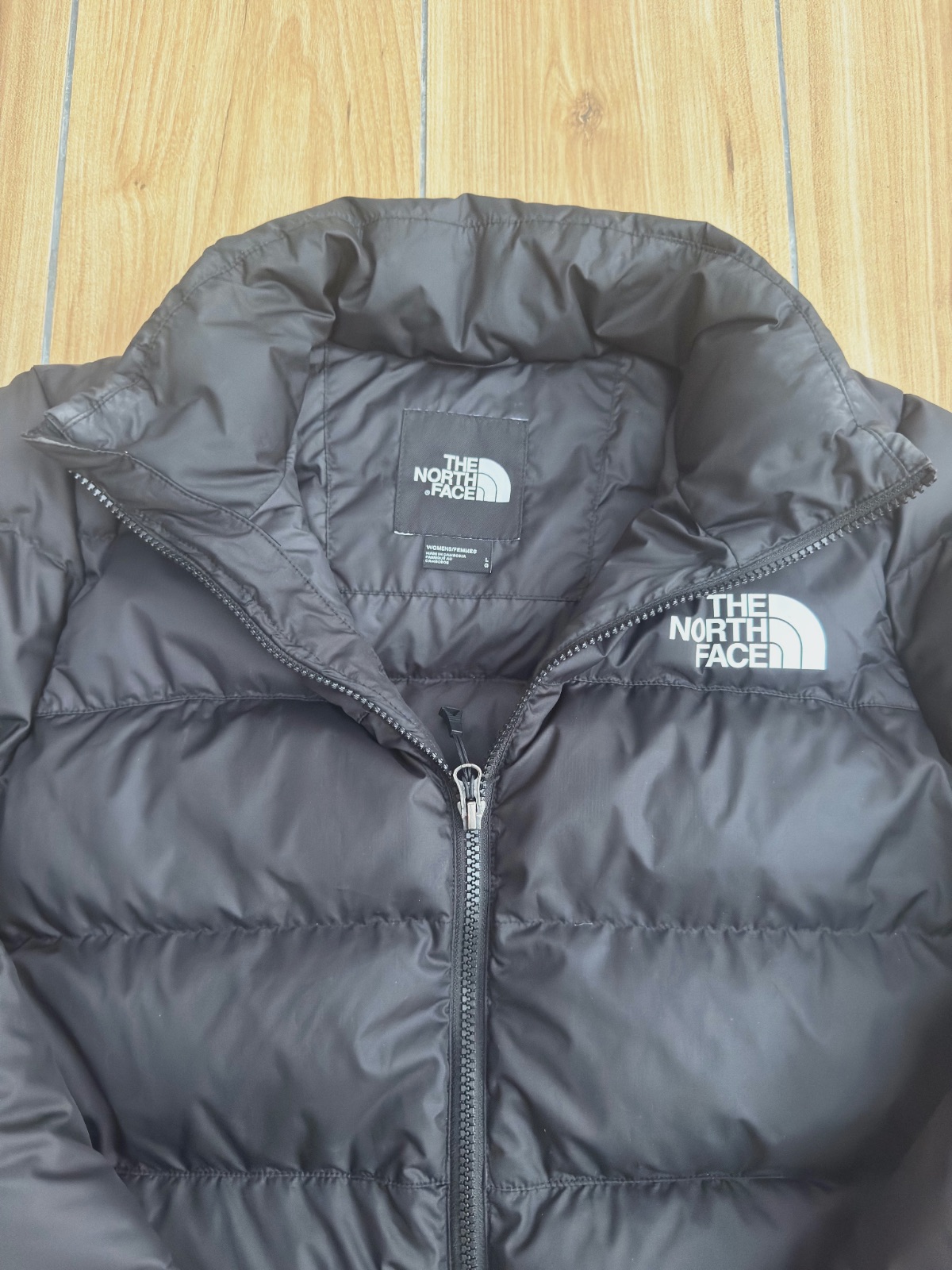 Doudoune noir The North Face 550 hiver poches taille L femme très bon état  – The North Face – taille L 2