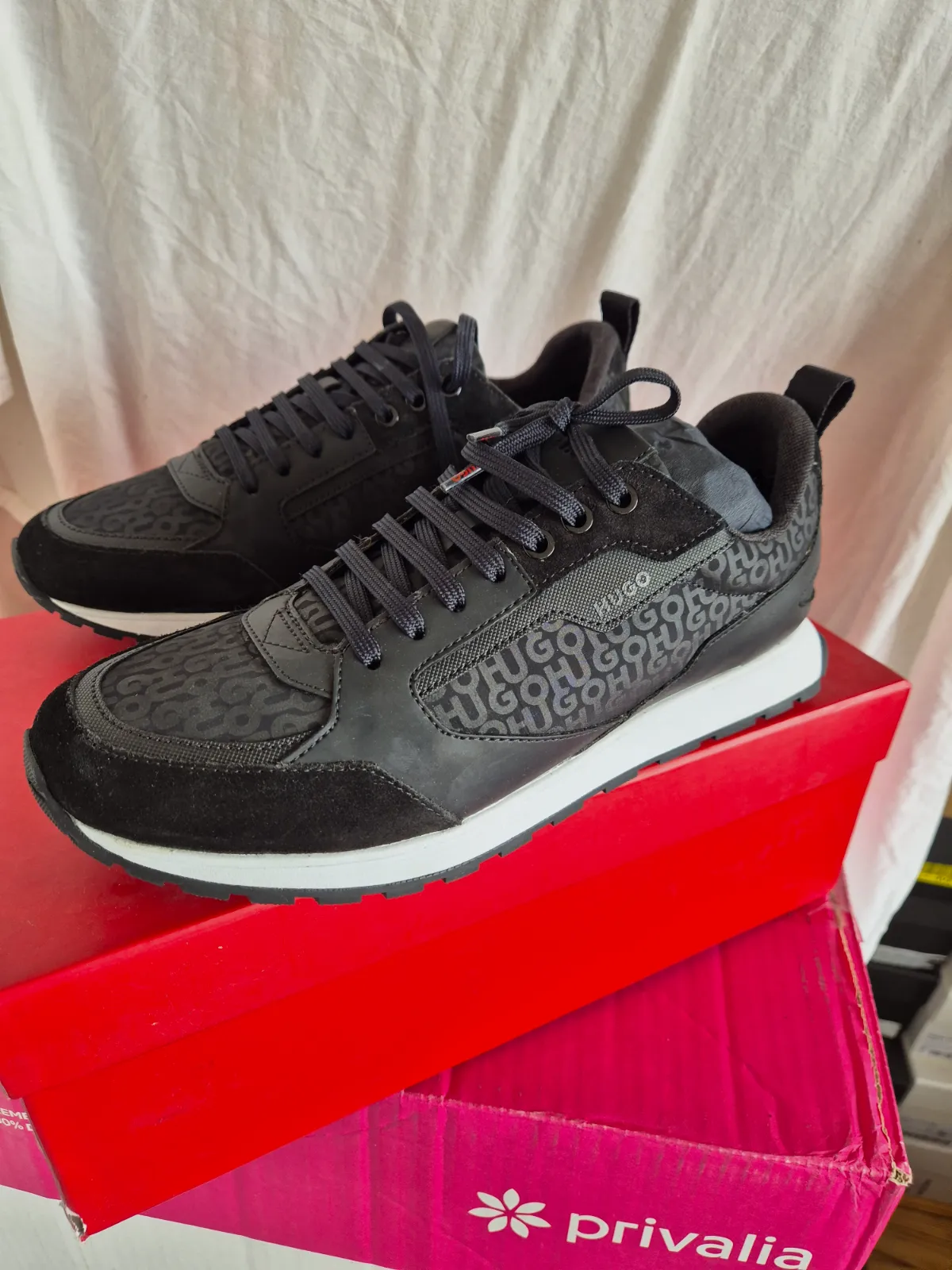Baskets HUGO Icelin Runn noires – Hugo Boss – taille EU 41 6
