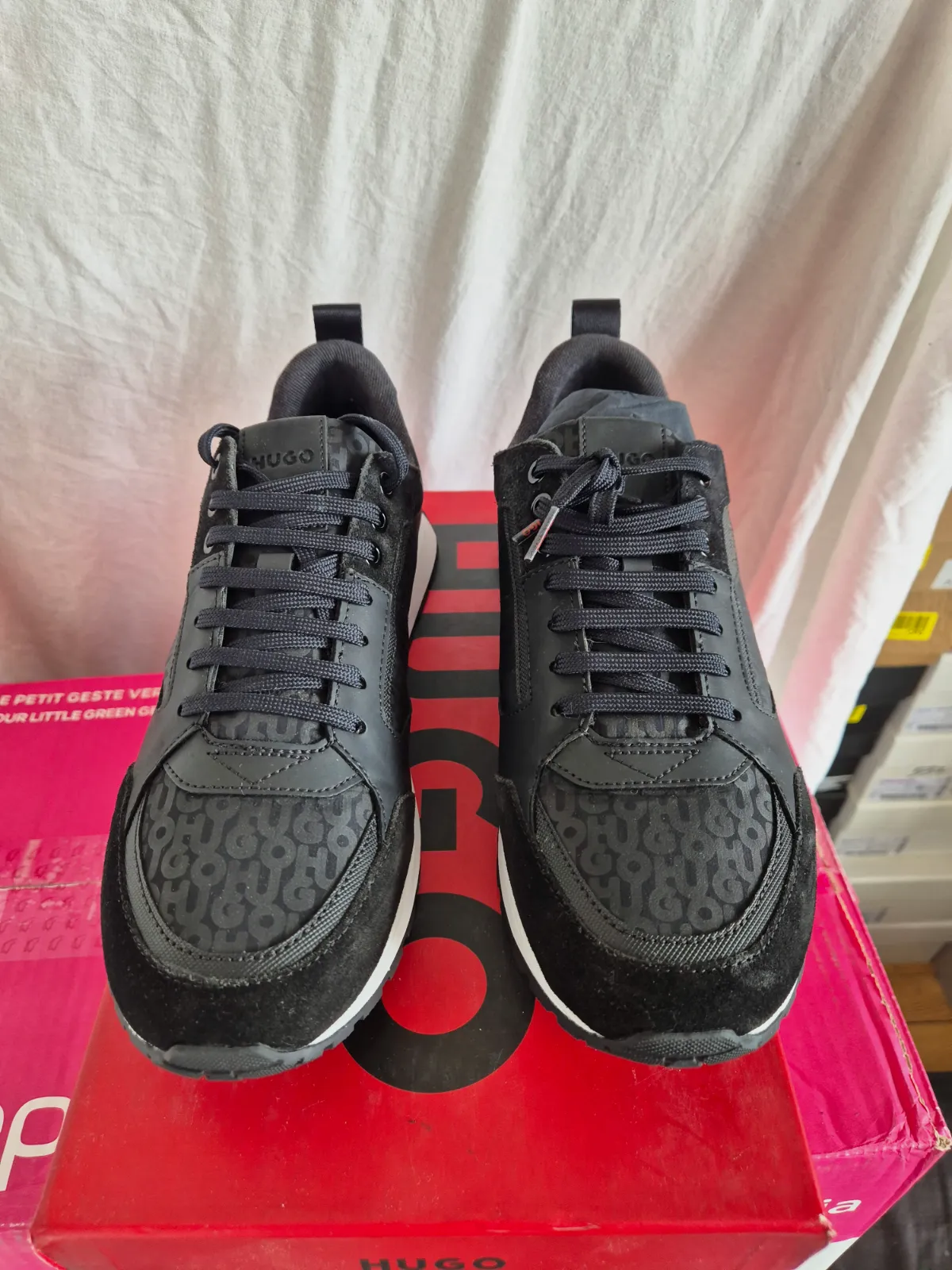 Baskets HUGO Icelin Runn noires – Hugo Boss – taille EU 41 7