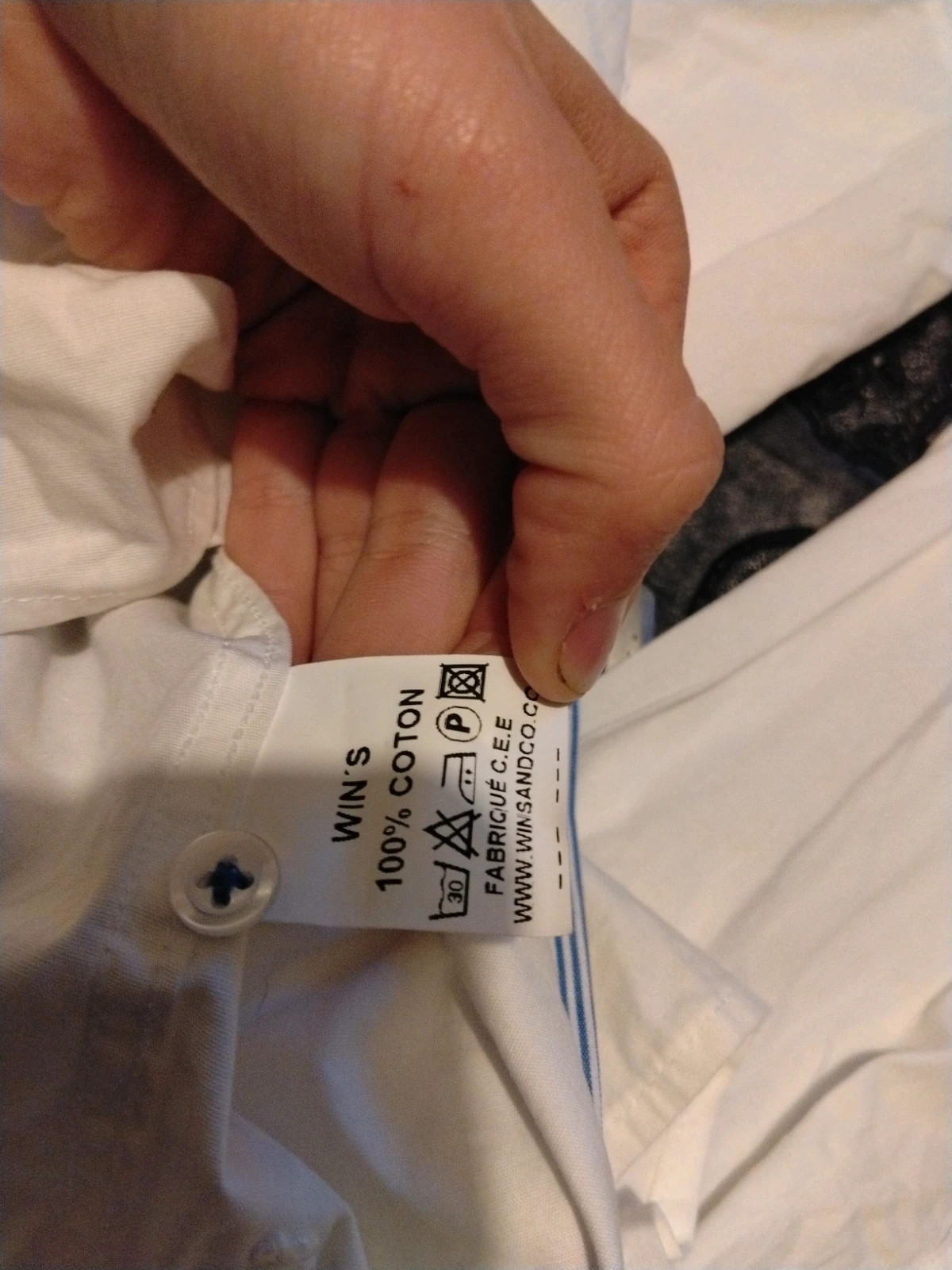 Chemise blanche cintrée Sable et Mer – Sable et Mer – taille M 5