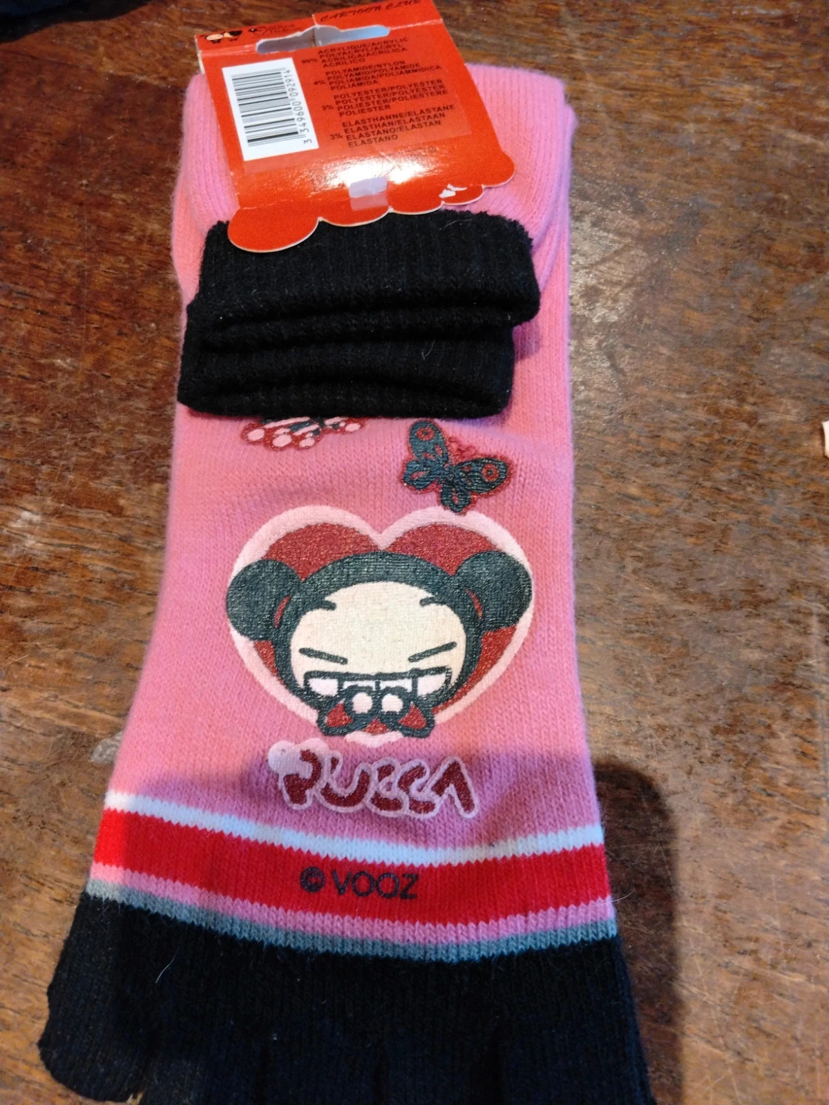 Chaussettes à doigts antidérapantes Pucca – pucca – taille Taille unique 2