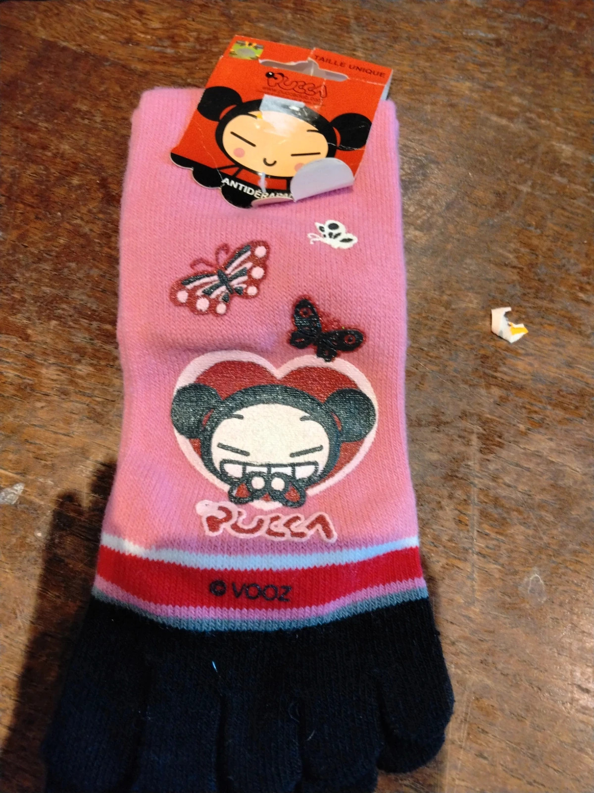 Chaussettes à doigts antidérapantes Pucca