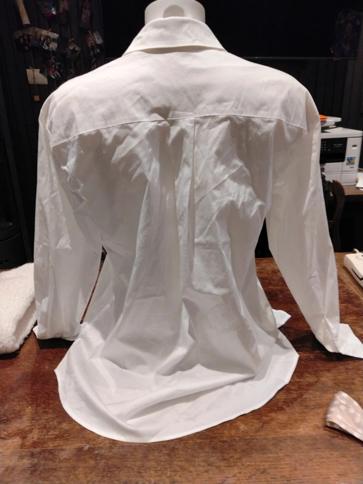 Chemise blanche détails dentelle Morgan – Morgan De Toi – taille XS / 34 / 6 2