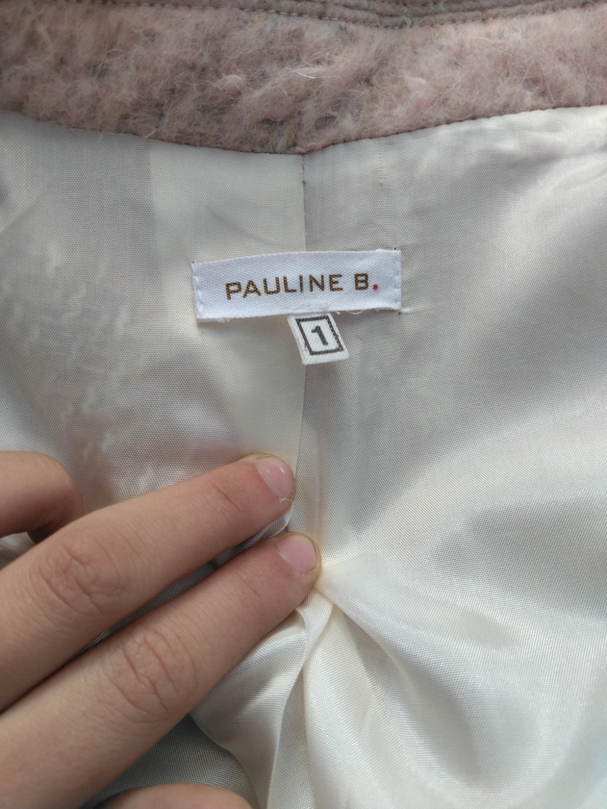 Manteau rose Pauline B Taille 1 (36) - Prix Neuf 160€ – Pauline B. – taille S / 36 / 8 4