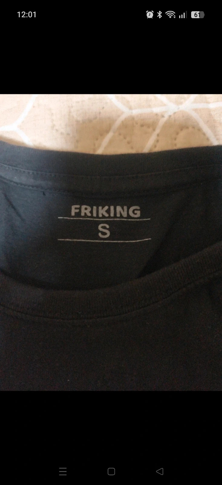 Camiseta Friking negra multicolor talla S – Friking – taille S 2