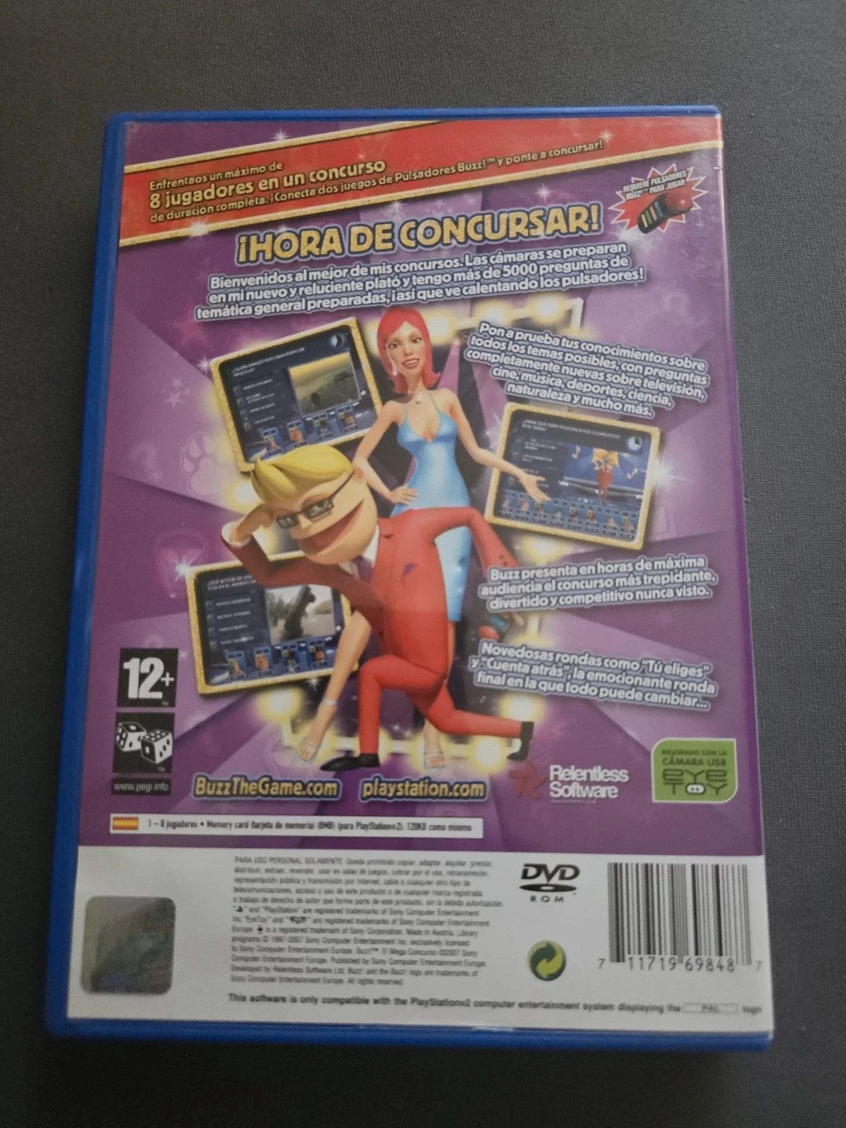 🎮 Buzz! El Mega Concurso – PlayStation 2 3