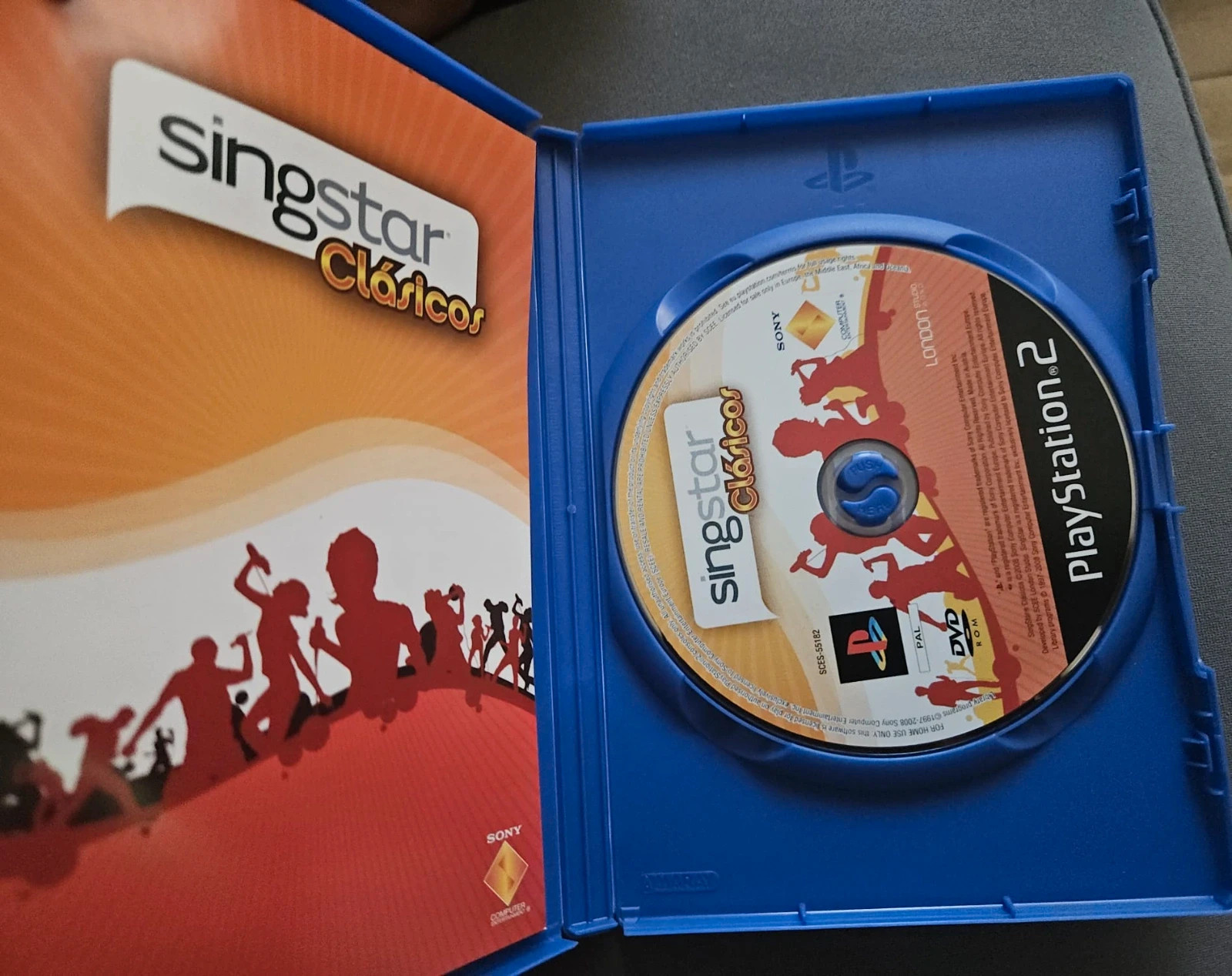 🎤 SingStar Clásicos - Playstation 2 – Sony 2