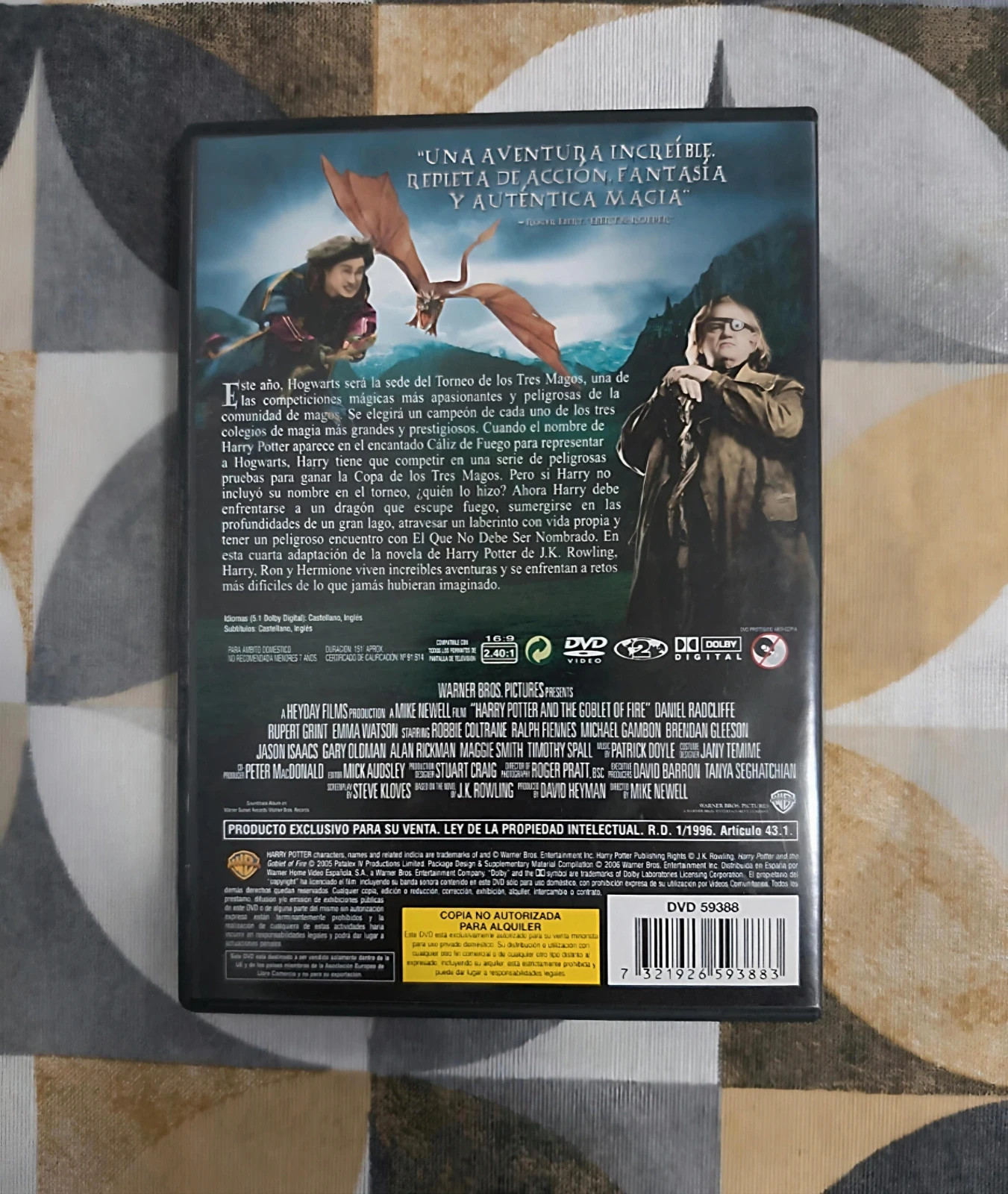 Harry Potter y el cáliz de fuego 3