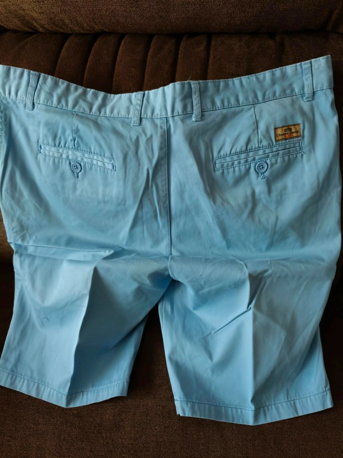 Bermudas Chino Azul Claro - Charles Dastier (Talla 48) – Charles Dastier – taille XXL 2