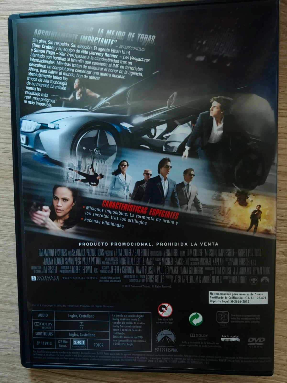 Misión imposible protocolo fantasma – Paramount 3