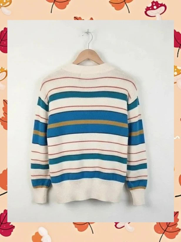 🌈 Cárdigan Rayas Multicolor Pepaloves - Talla M – PEPA LOVES – taille M / 38 / 10 2