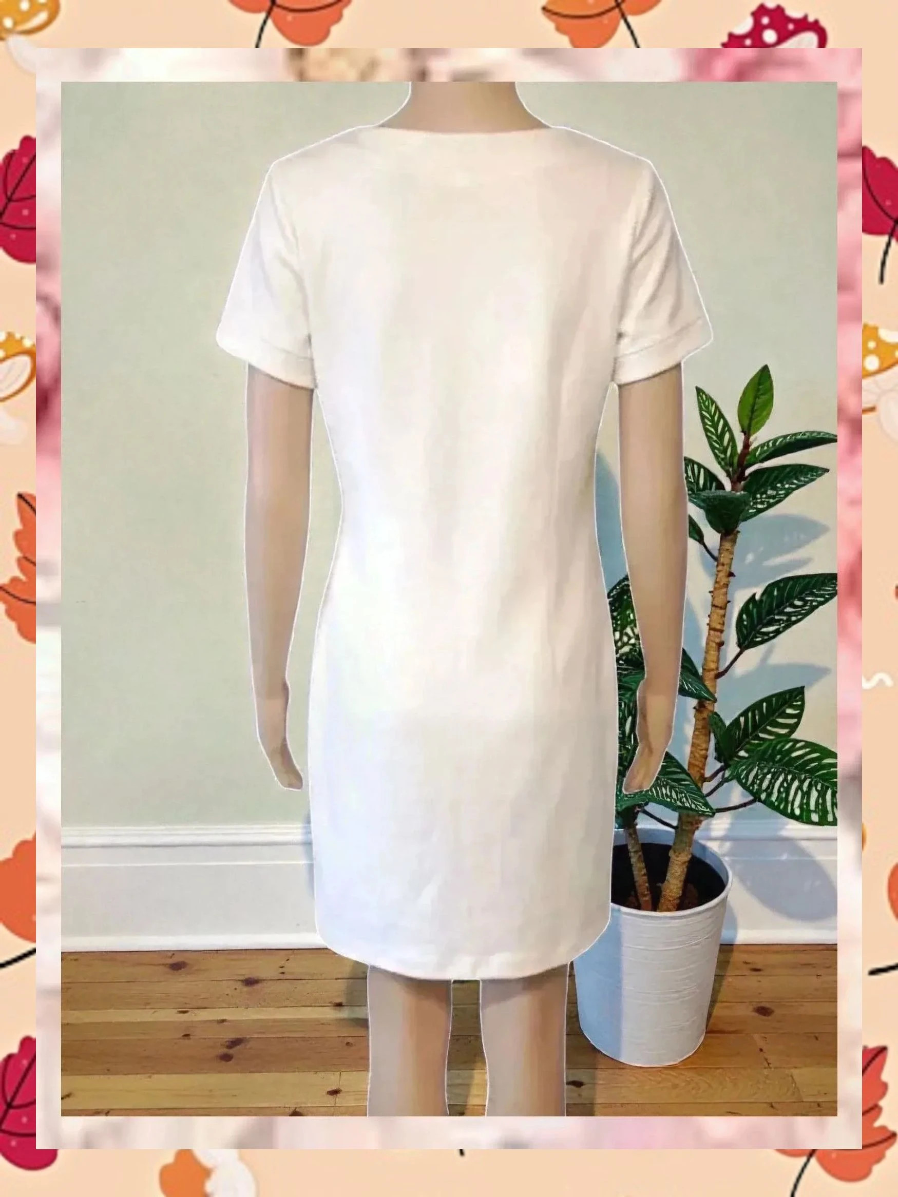 Vestido Caroll París - Blanco Roto - Estilo Minimalista – Caroll – taille L / 40 / 12 3