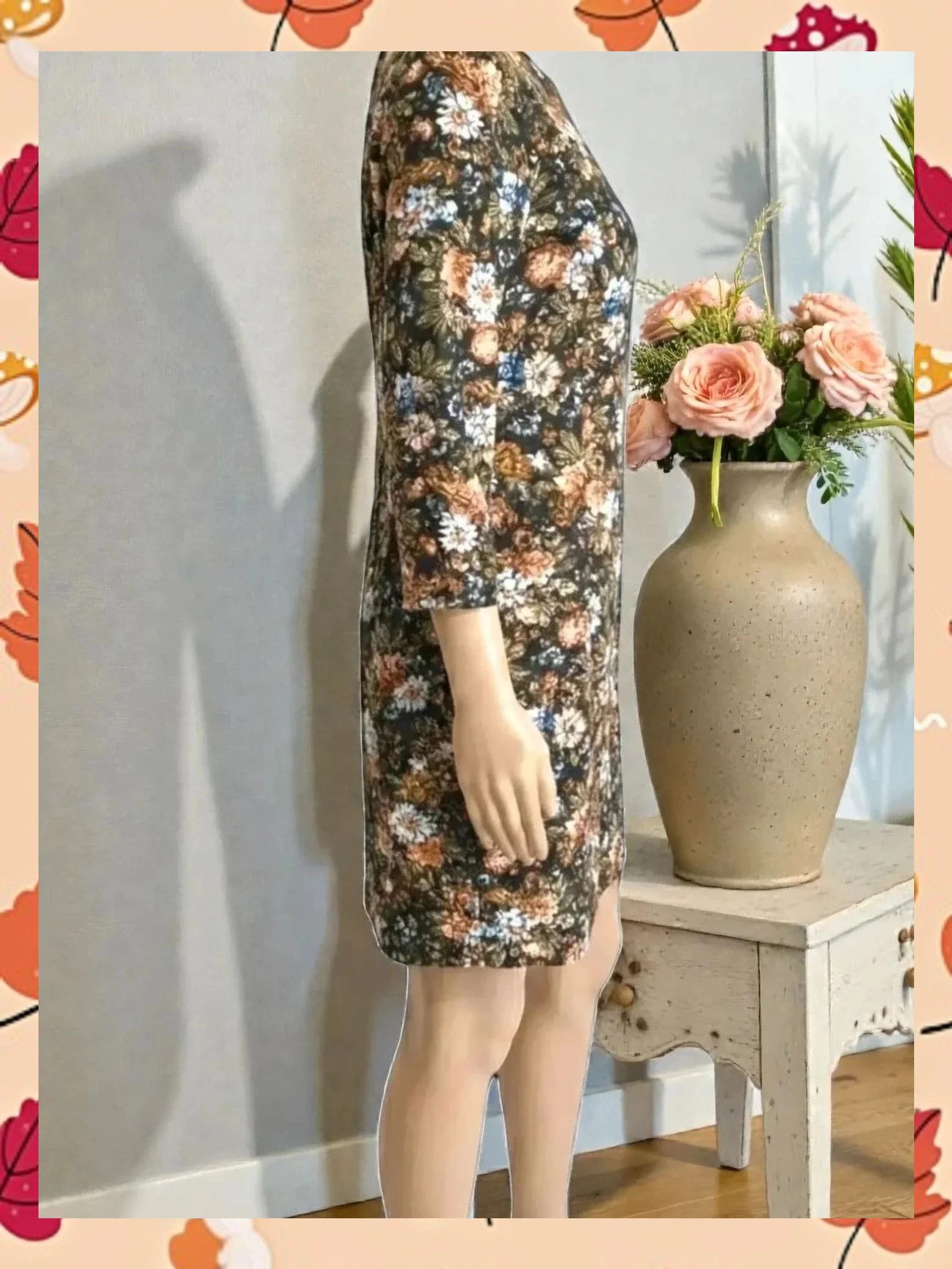 Vestido Zara Floral Boho Otoñal 🍂 Talla S – Zara – taille S / 36 / 8 2