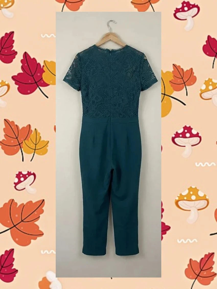 Mono Largo Encaje Verde ASOS Curve Talla 46 🌿 Nuevo – ASOS – taille XXXL / 46 / 18 2