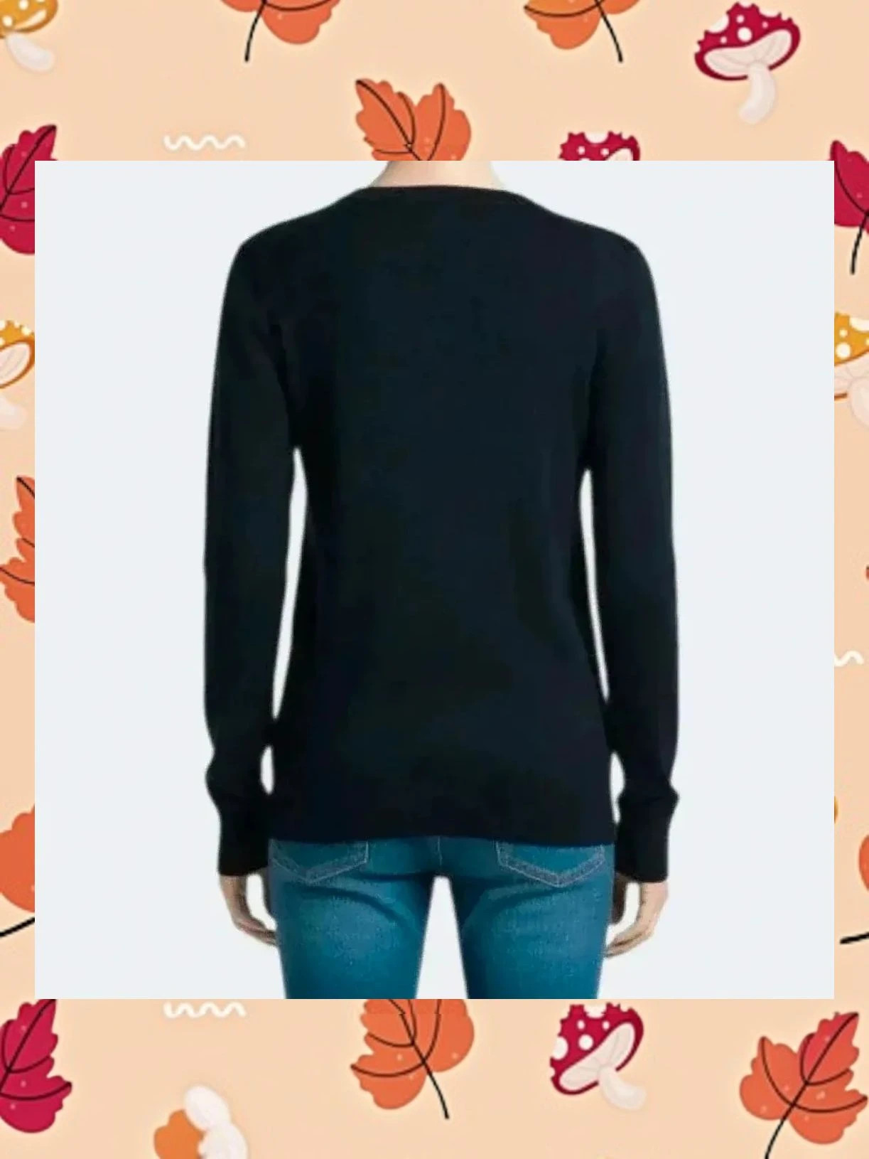 Jersey Tommy Hilfiger Denim Negro Talla M | Cuello V Algodón/Nylon – Tommy Hilfiger – taille M / 38 / 10 2
