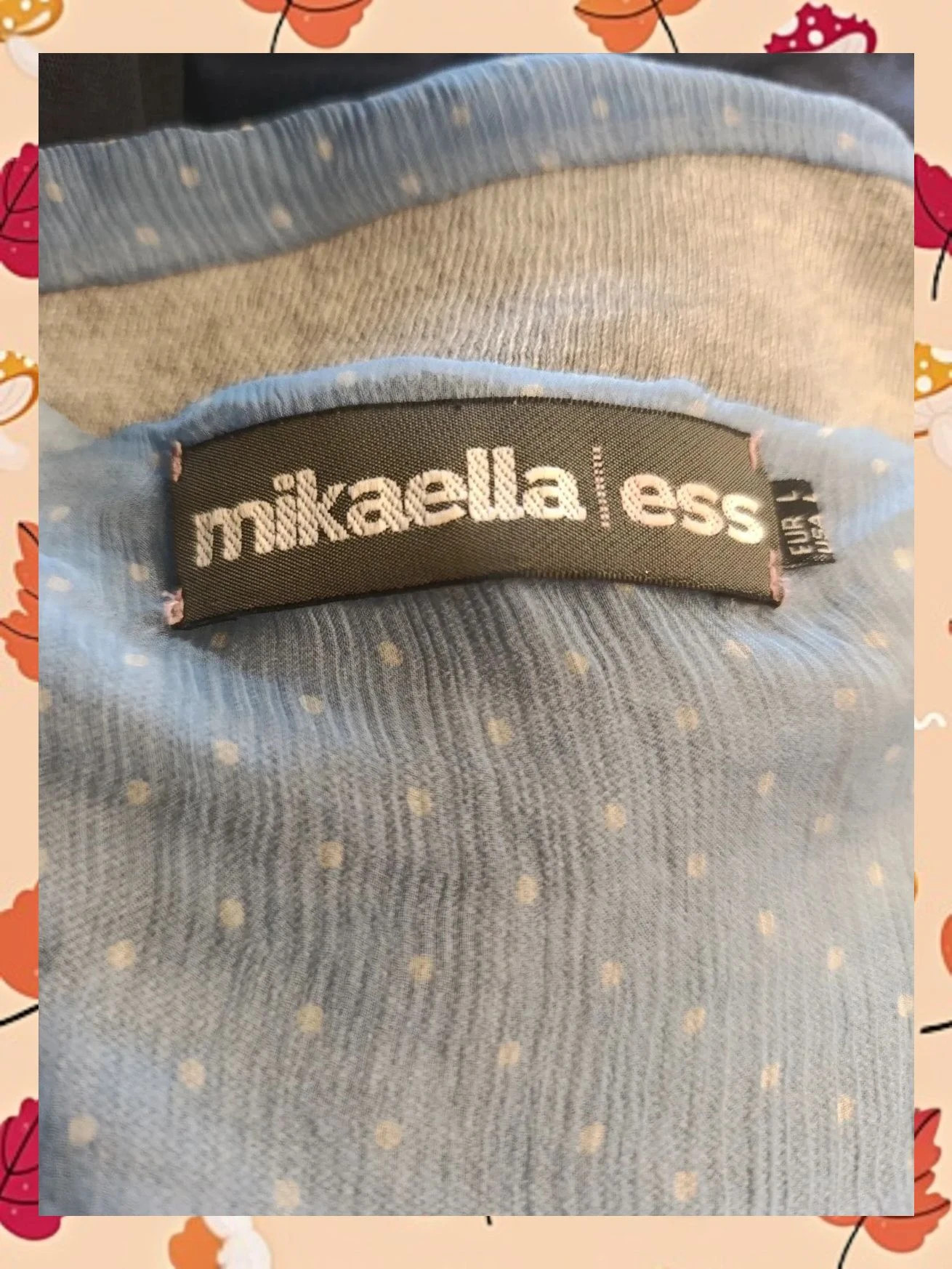 Chaqueta Cárdigan Premium Mikaella Ess con Seda y Detalles Románticos – mikaella ess – taille L / 40 / 12 5