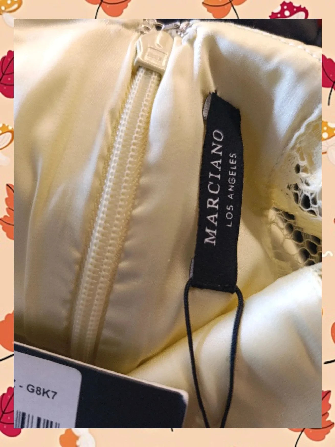 Vestido Marciano Los Angeles Amarillo Pastel con Encaje – Marciano – taille S / 36 / 8 4