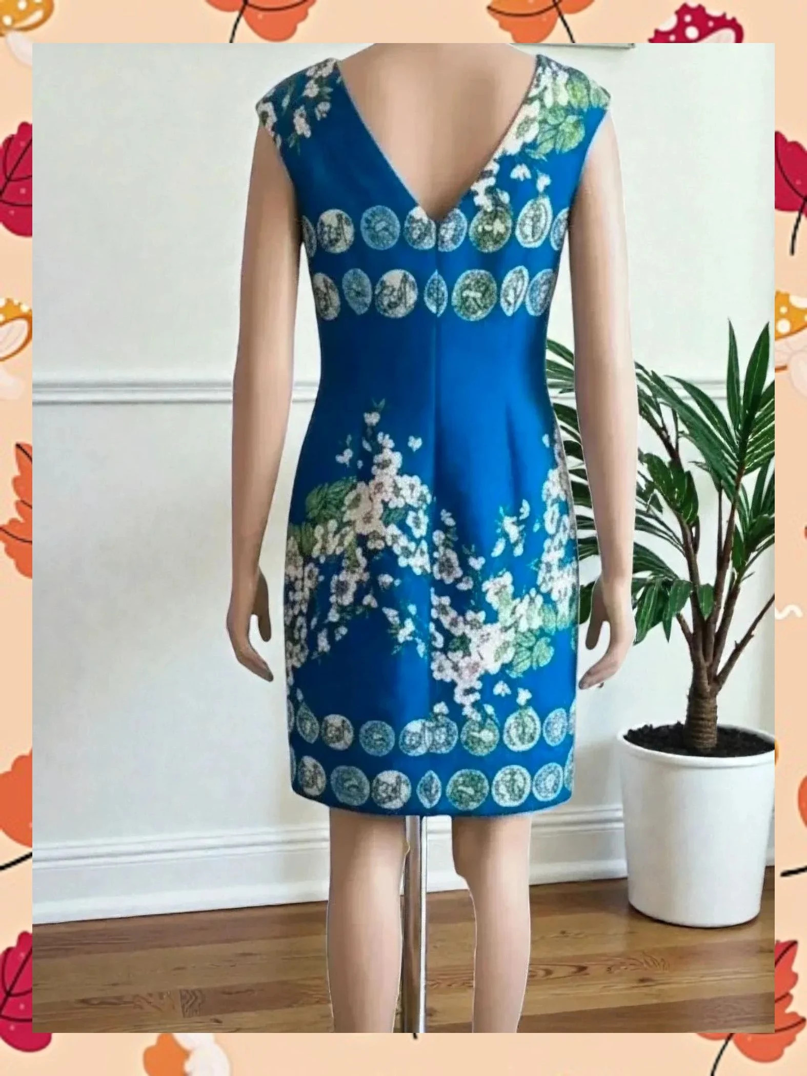 💙 Vestido Olimara Brocado Azul Eléctrico - Eventos/Boda – Olimara – taille XXL / 44 / 16 2
