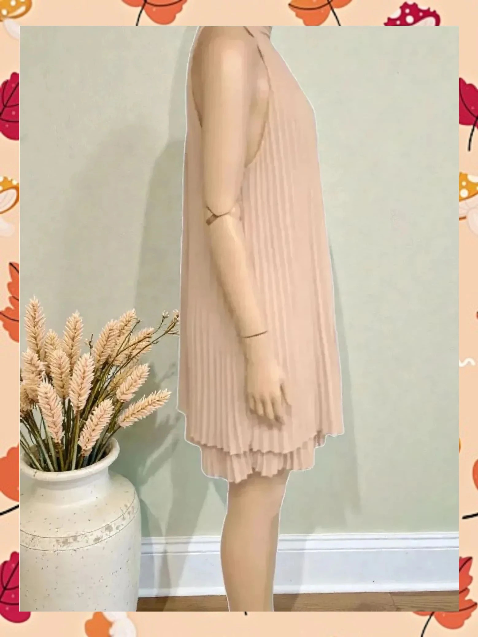 Vestido plisado cuello halter Massimo Dutti | Talla 36 – Massimo Dutti – taille S / 36 / 8 3