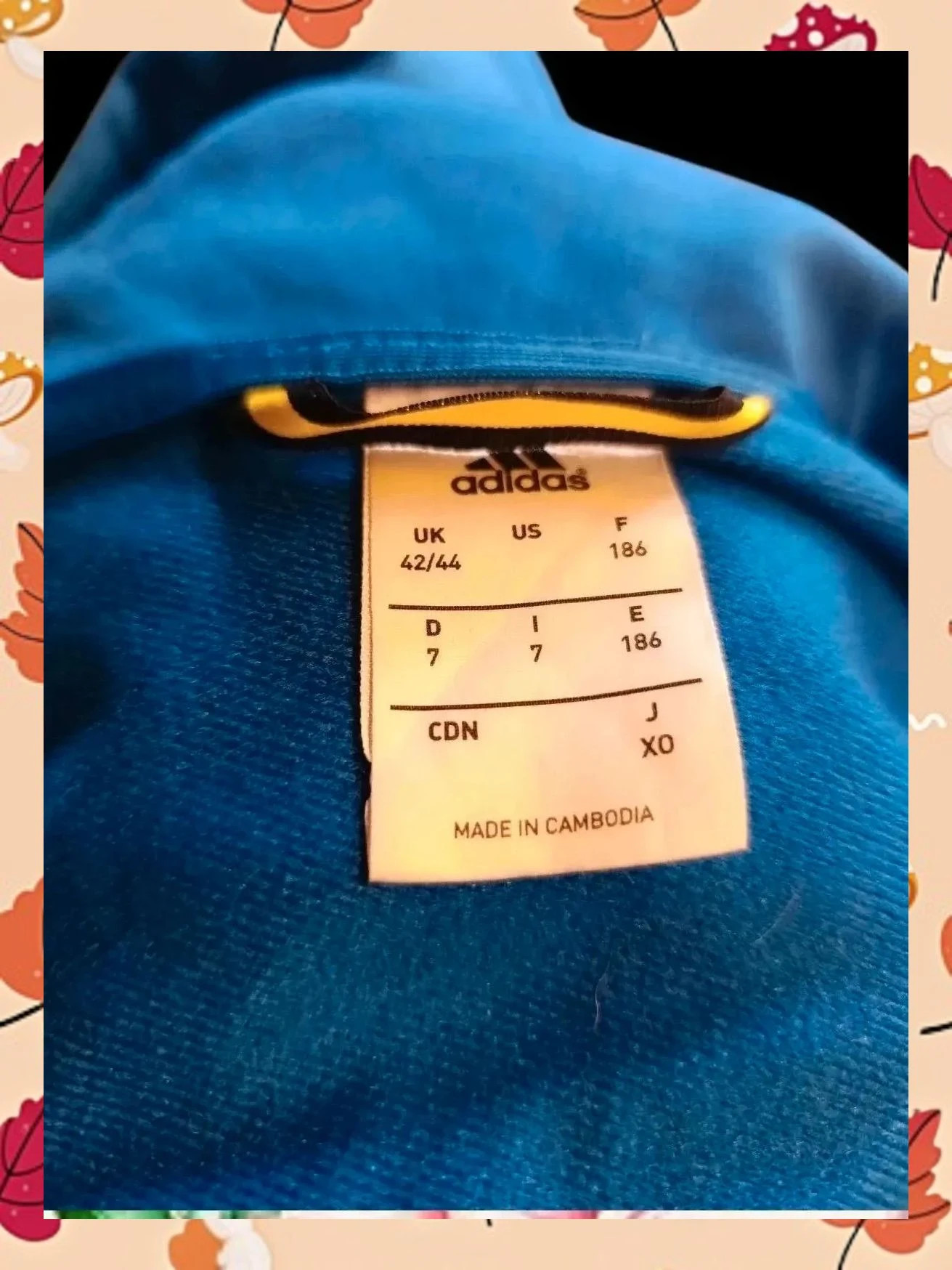 Chaqueta Deportiva Adidas Azul Eléctrico y Verde Lima Talla M – adidas – taille M 4