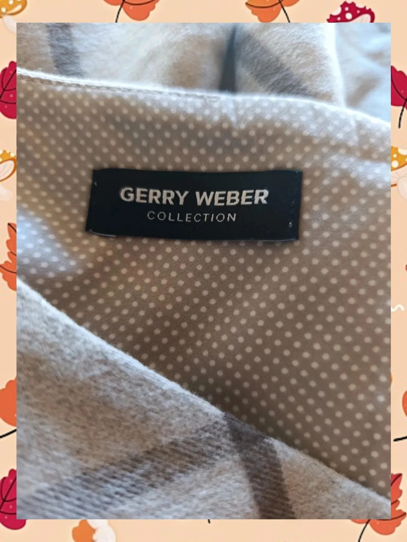Falda Gerry Weber Cuadros Beige A-Line Talla M 38cm Cintura – Gerry Weber – taille M / 38 / 10 3