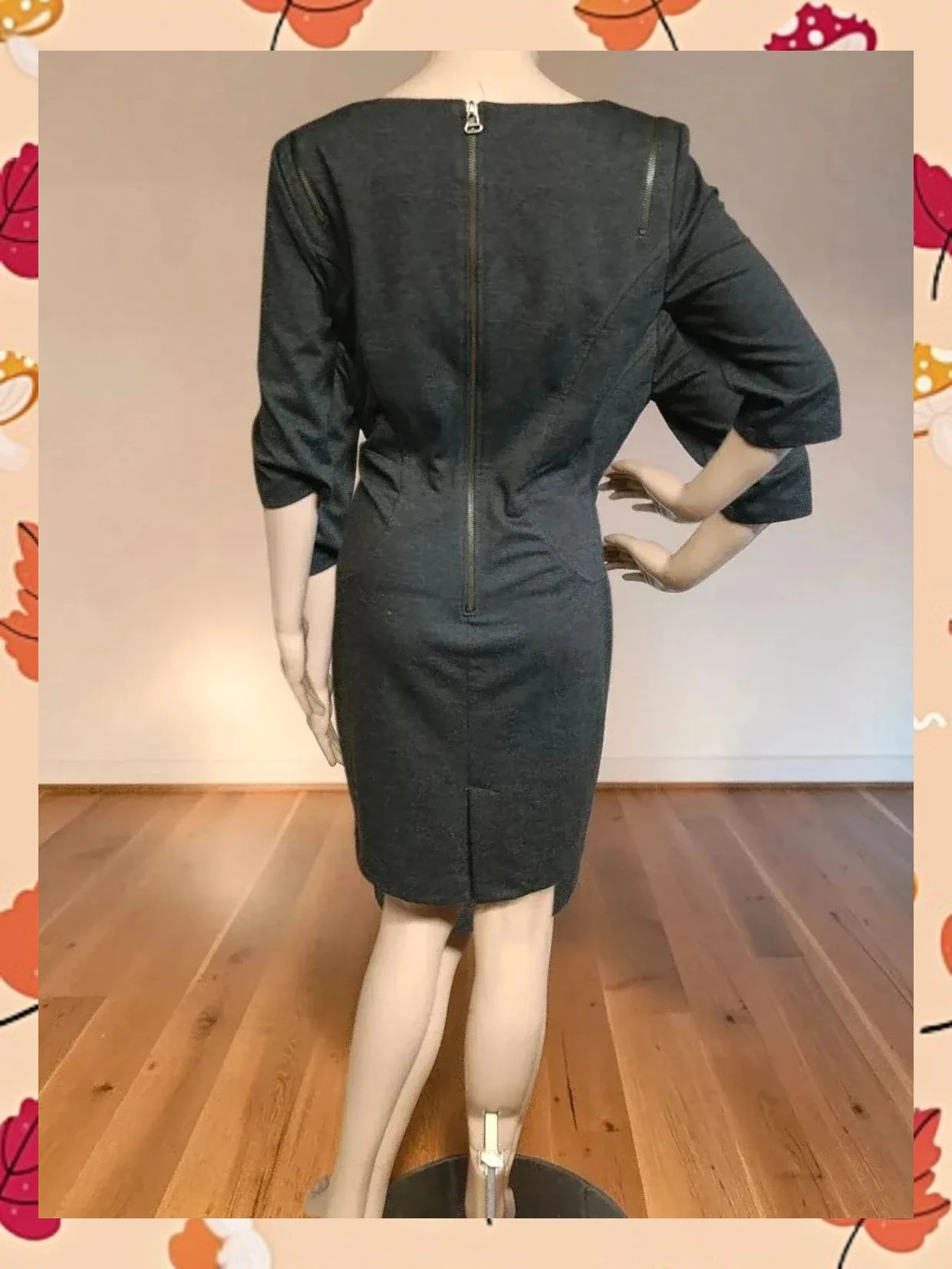 Vestido gris Marengo Easy Wear - Estilo Office Look - Talla 42 – Easy Wear – taille XL / 42 / 14 3