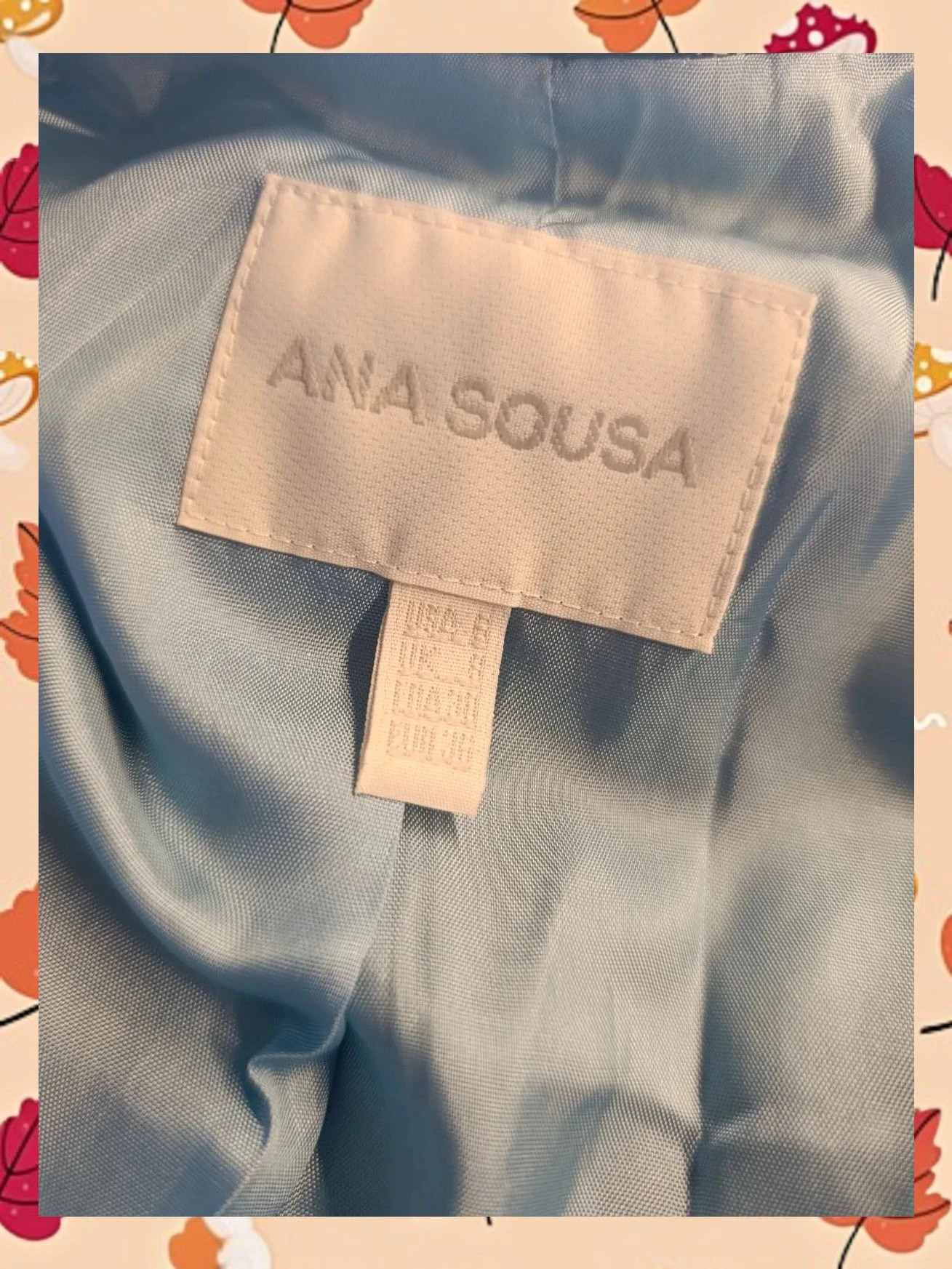 Blazer entallado estampado Ana Sousa T.38 – Ana Sousa – taille M / 38 / 10 3