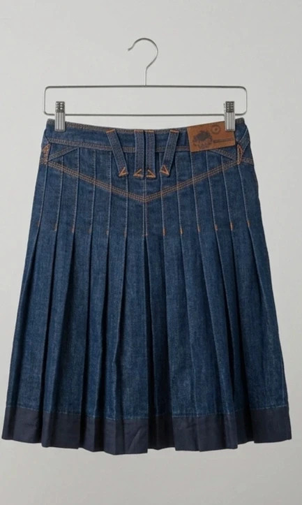 Falda Vaquera Plisada Chattawak Talla 36 🇫🇷 – CHATTAWAK – taille S / 36 / 8 2
