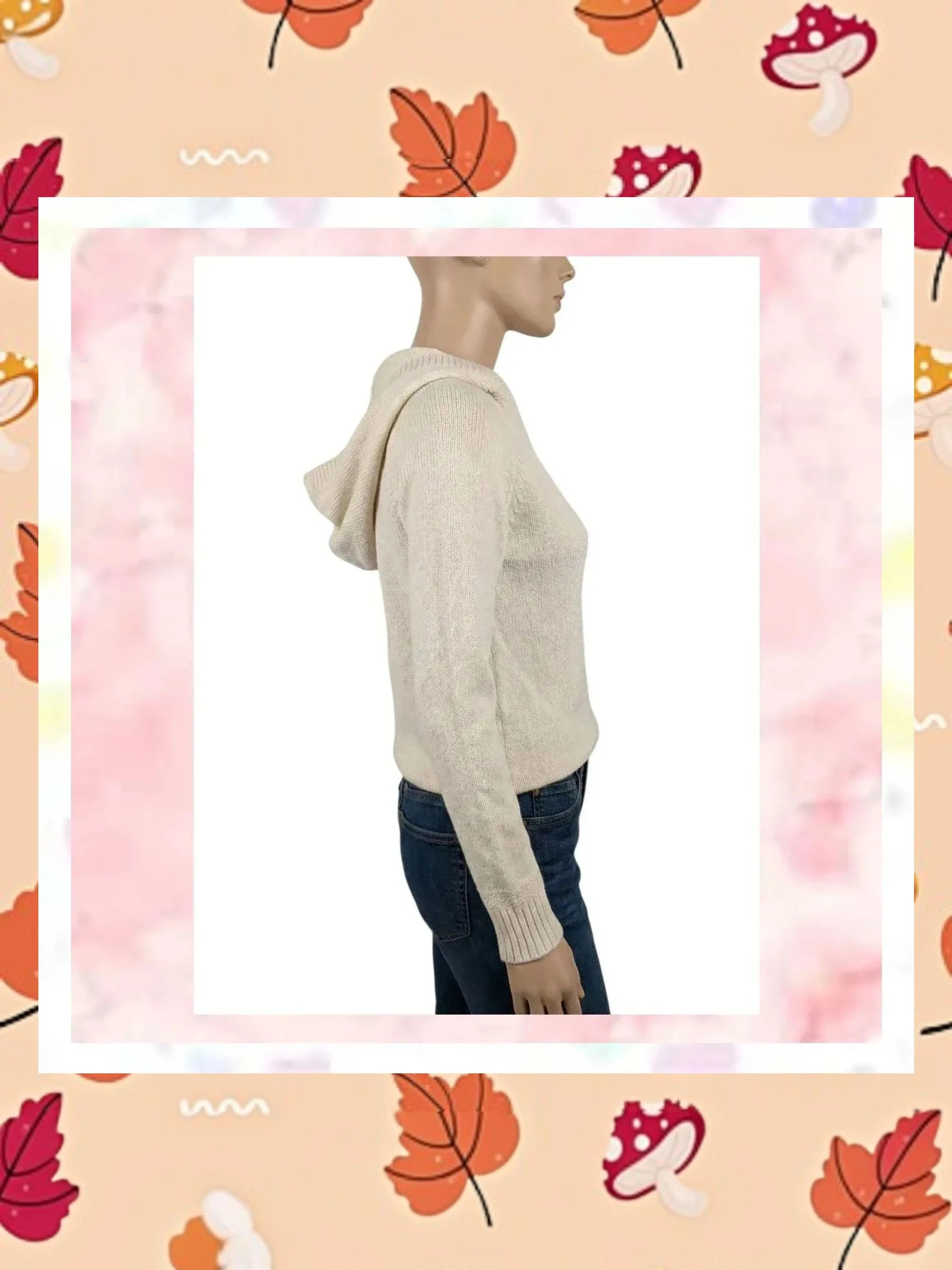 Jersey con Capucha Ralph Lauren (LRL) Talla XL - Beige Mezcla – Ralph Lauren – taille XL / 42 / 14 4