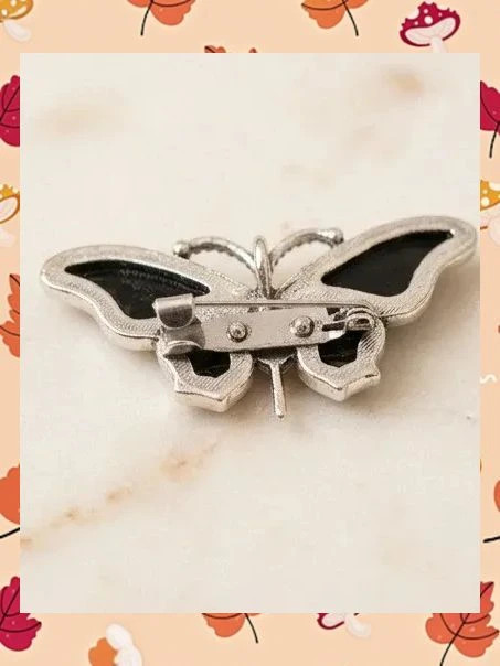 Broche Mariposa Artesanal Estilo Boutique - Nuevo 3