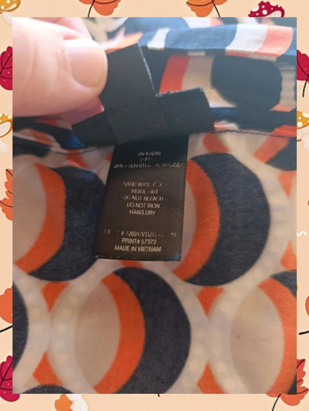 Vestido Retro Geométrico En Focus Studio 🧡 Talla M / 40 – En Focus Studio – taille L / 40 / 12 4