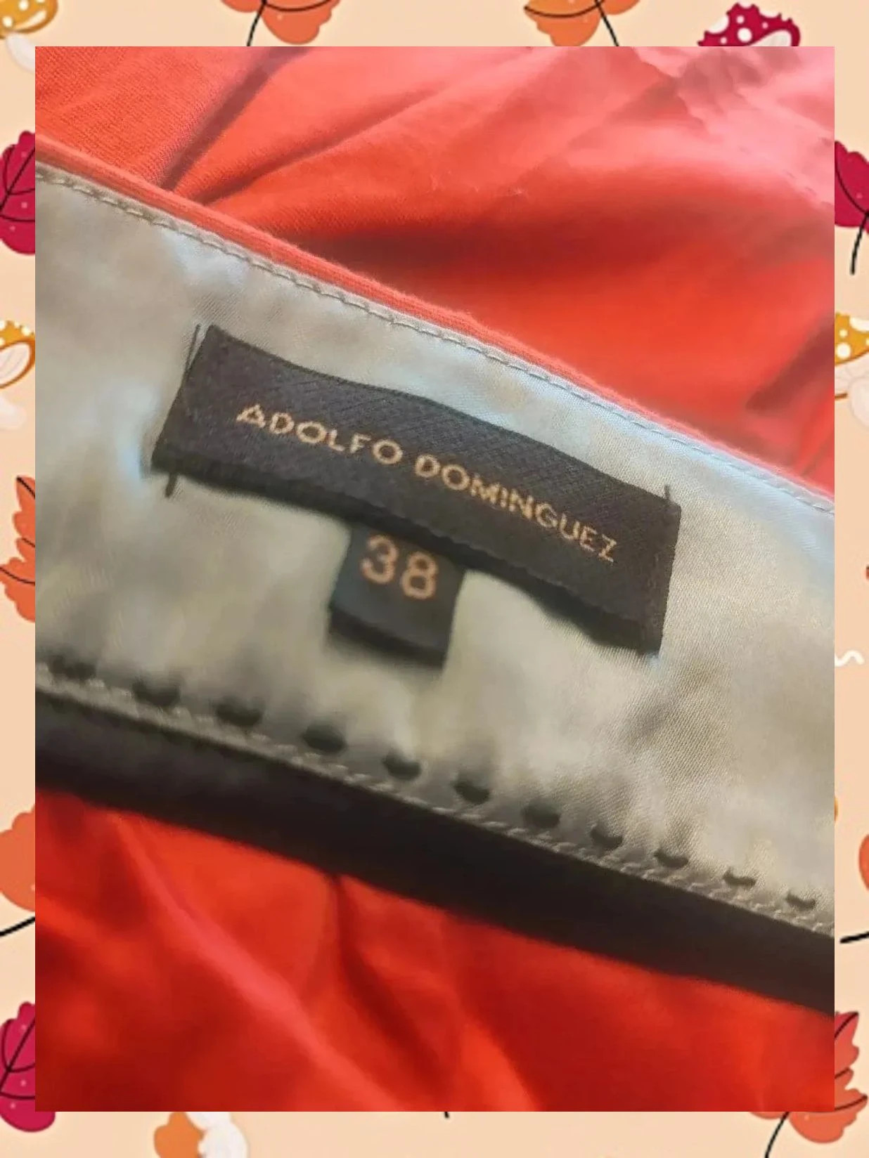Falda Roja Plisada Adolfo Domínguez T38 – Adolfo Dominguez – taille M / 38 / 10 3