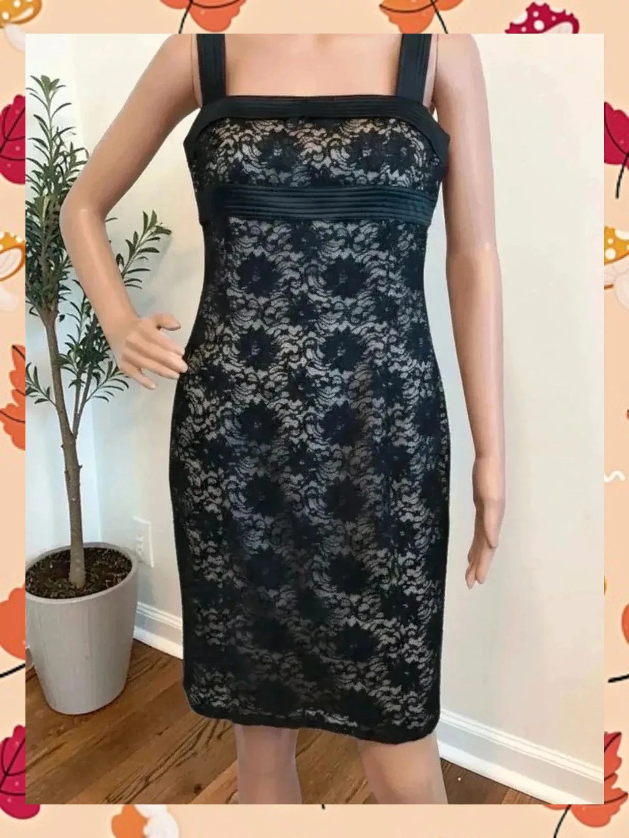 Vestido Cóctel Adolfo Domínguez Costura - Encaje Negro – Adolfo Dominguez – taille M / 38 / 10 4