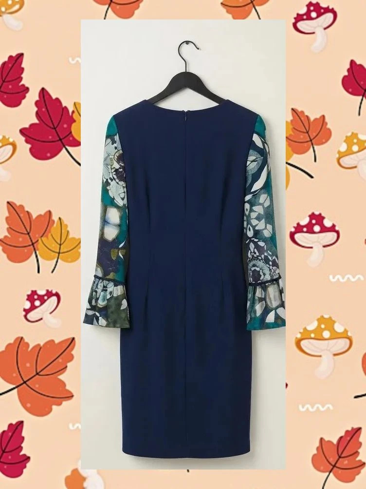 Vestido exclusivo tinta style boutique | Estampado Geométrico T.42/40 – Tinta Style – taille XL / 42 / 14 2