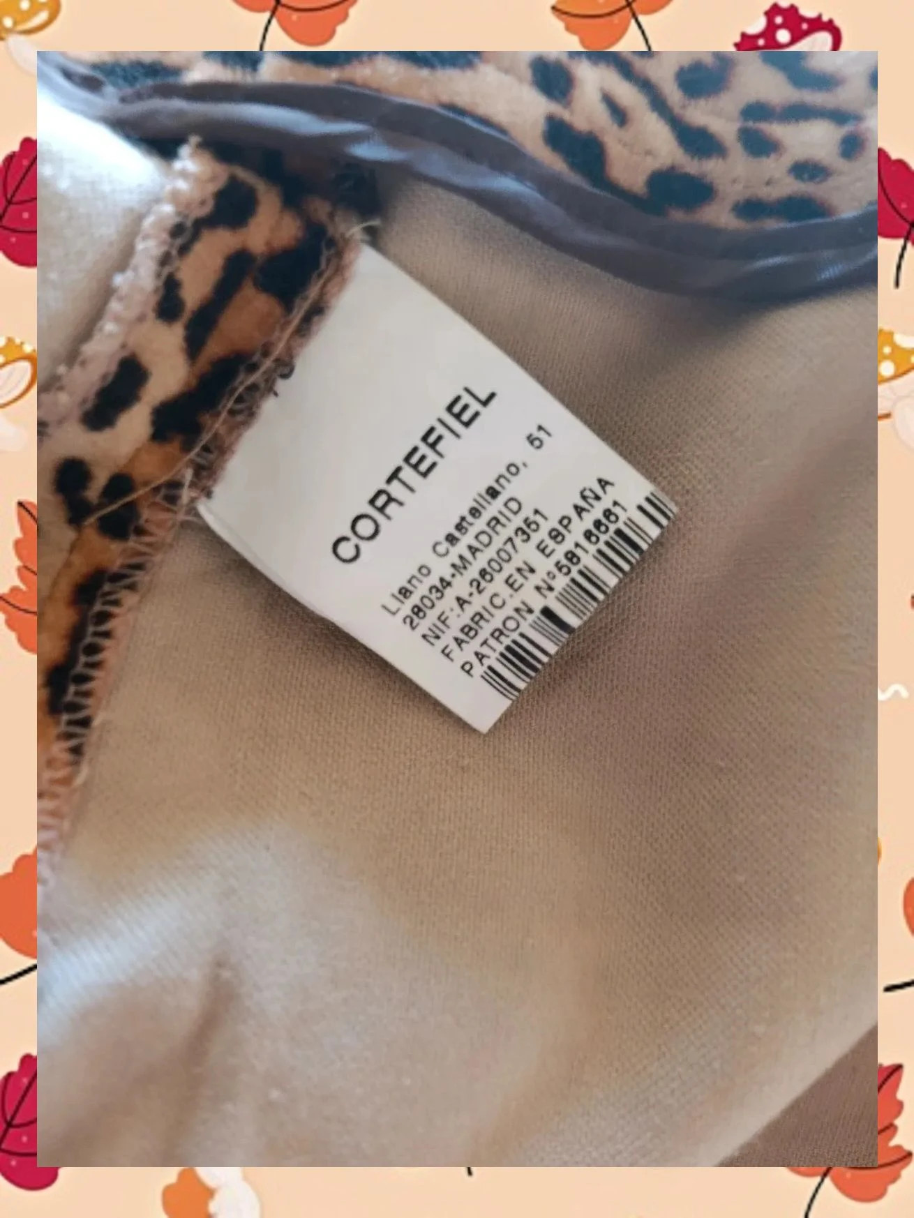 Falda mini de leopardo con cremalleras Cortefiel – Cortefiel – taille XL / 42 / 14 3