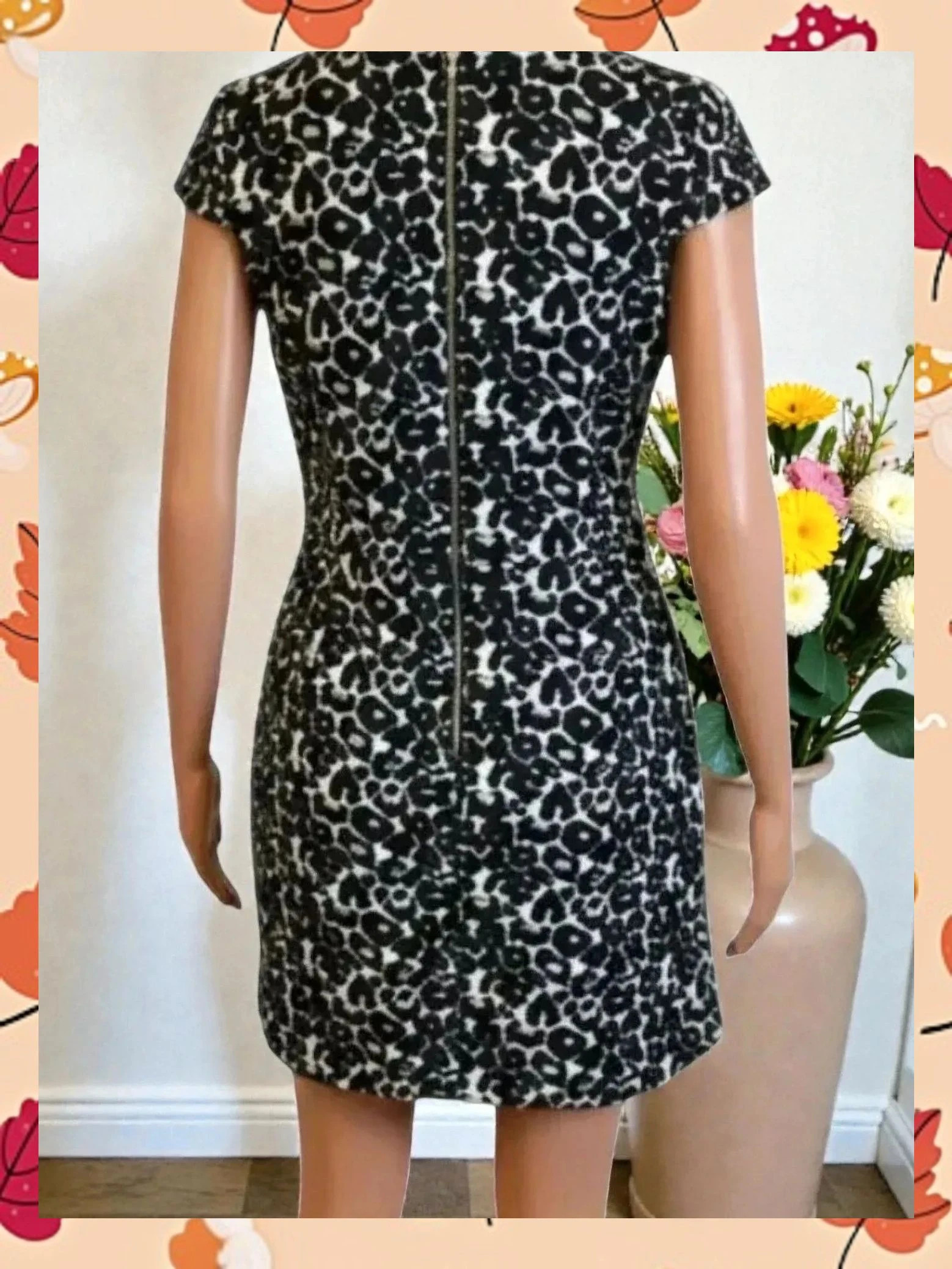 🐆 Vestido Zara Animal Print - Talla M – Zara – taille M / 38 / 10 3