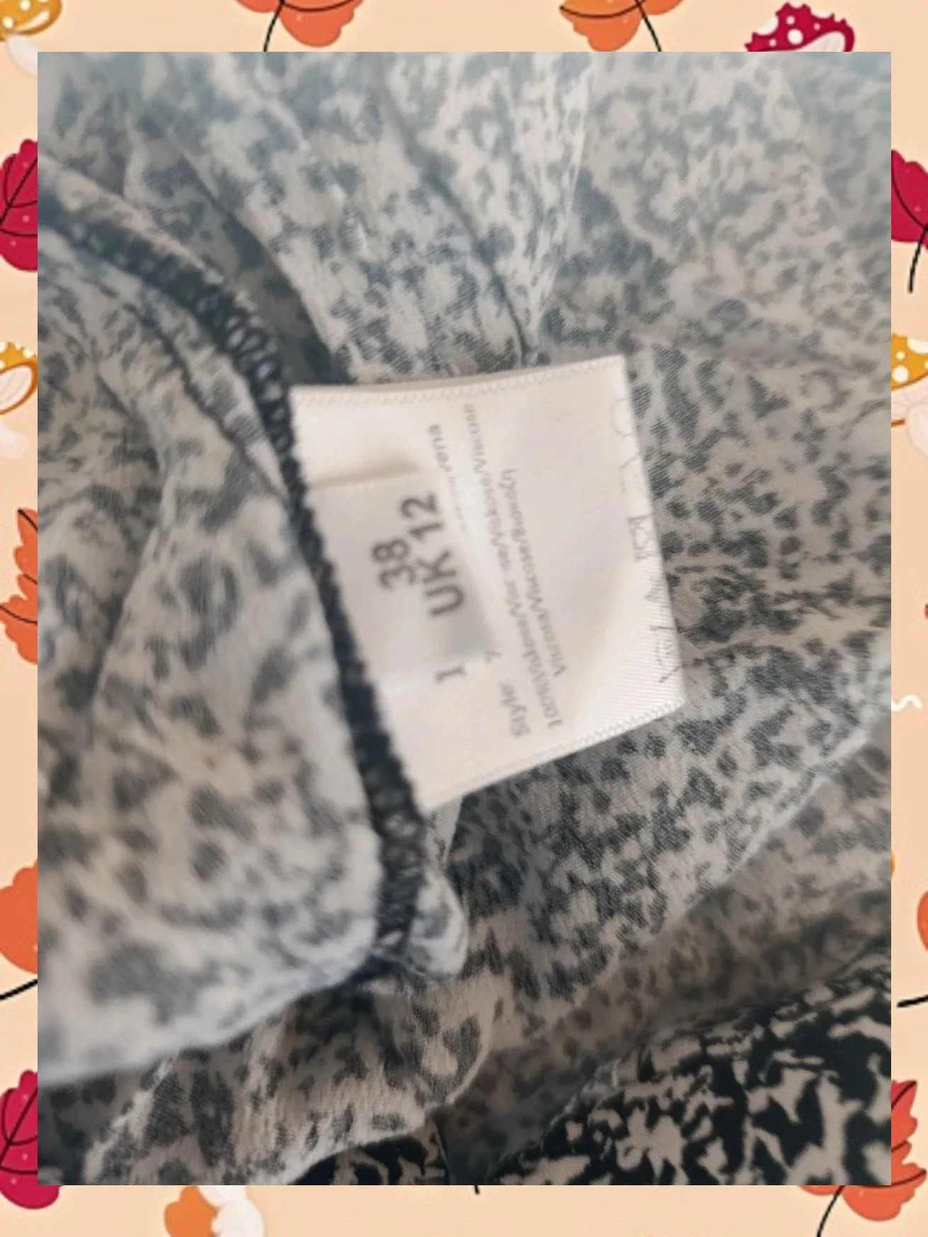 Vestido Midi Nümph Estampado Monocromo Talla 38 – Nümph – taille M / 38 / 10 5