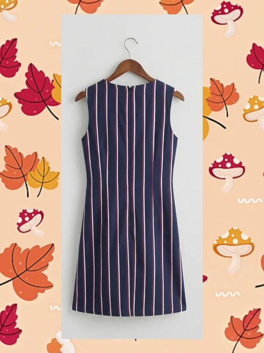 Vestido Kling marinero de rayas vertical XL / Talla 5 impecable – Kling – taille XL / 42 / 14 2