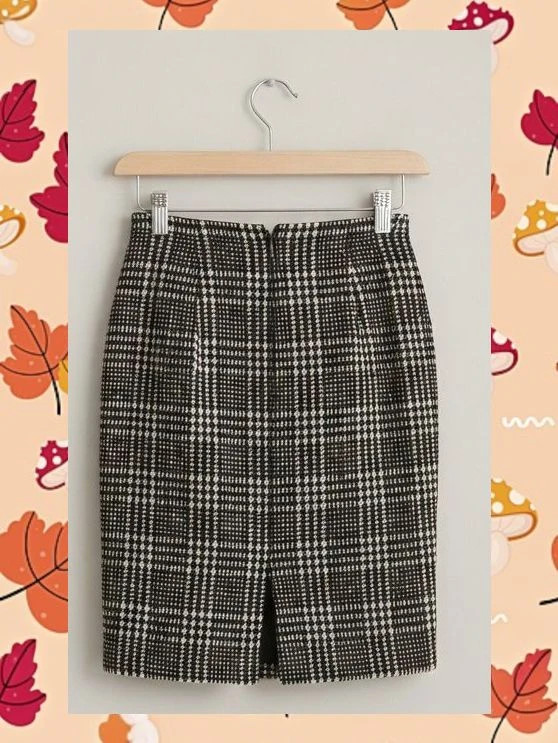 Falda Tubo Adolfo Domínguez Pata de Gallo Talla 44 – Adolfo Dominguez – taille XXL / 44 / 16 2