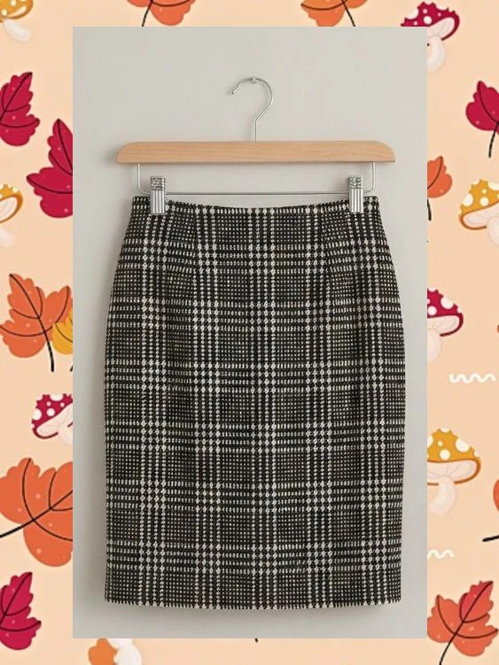 Falda Tubo Adolfo Domínguez Pata de Gallo Talla 44 – Adolfo Dominguez – taille XXL / 44 / 16