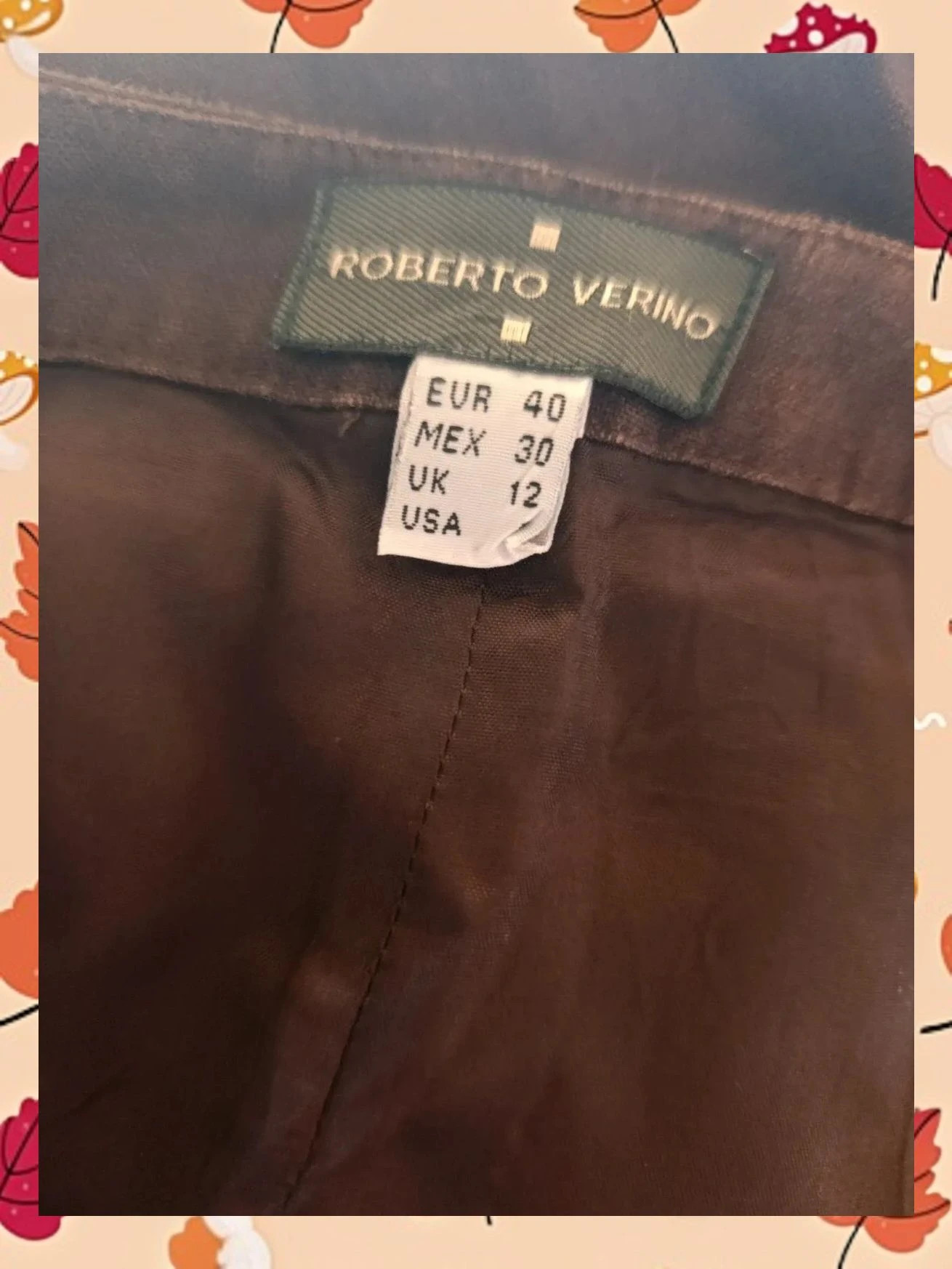 Falda midi cruzada lino Roberto Verino T. 40 – Roberto Verino – taille L / 40 / 12 3