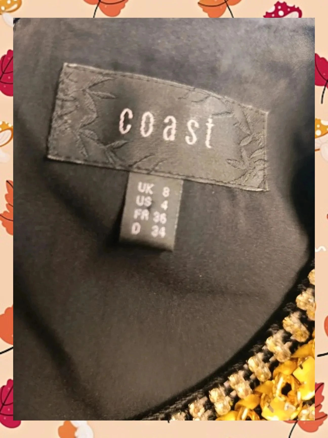 Coast - Vestido Cuello Joya Talla 36/S – Coast – taille S / 36 / 8 5