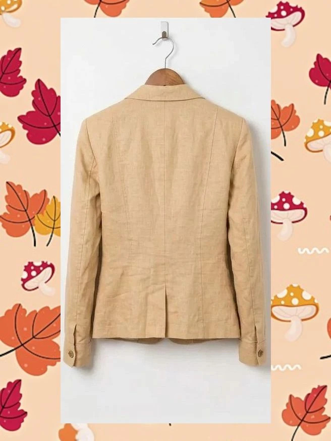 Americana de Lino Adolfo Domínguez - Talla 40 – Adolfo Dominguez – taille L / 40 / 12 2